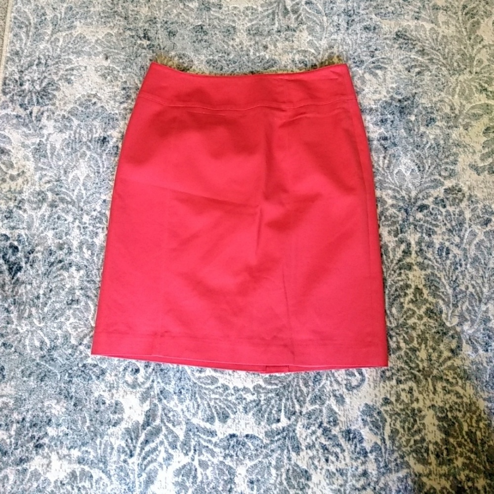 Coral Suit Skirt from Worthington, size 8.